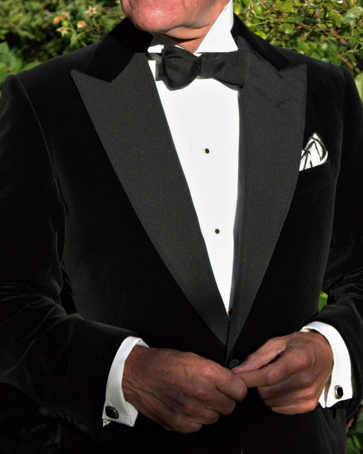 Egypten Lang biografi Skæv skjorte til tuxedo - Den velklædte mand