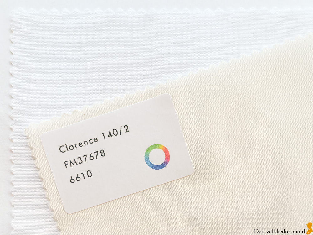 hvid vs flødefarvet skjorte