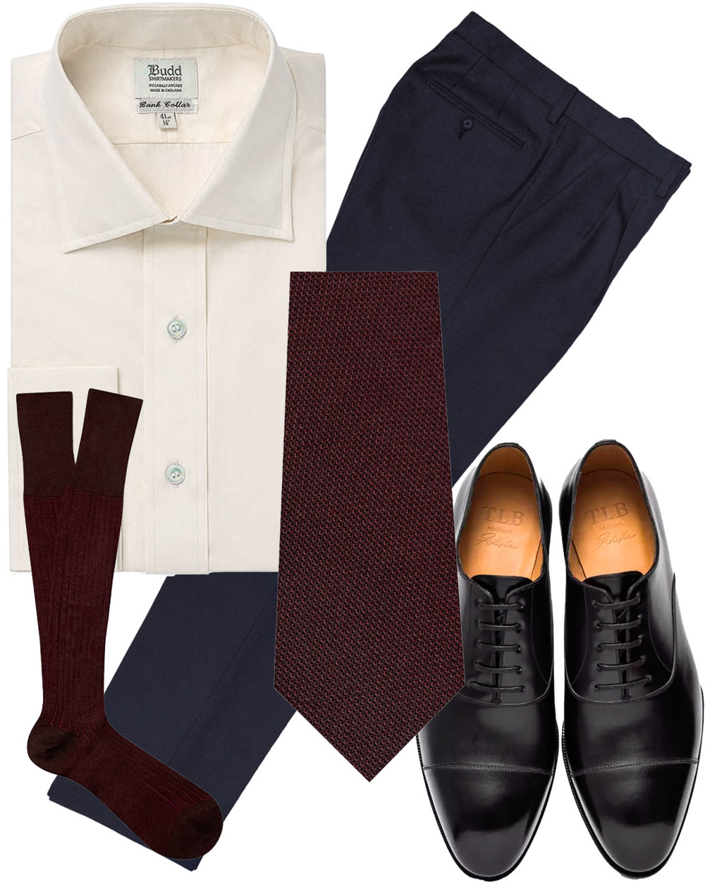 flødefarvet skjorte stil