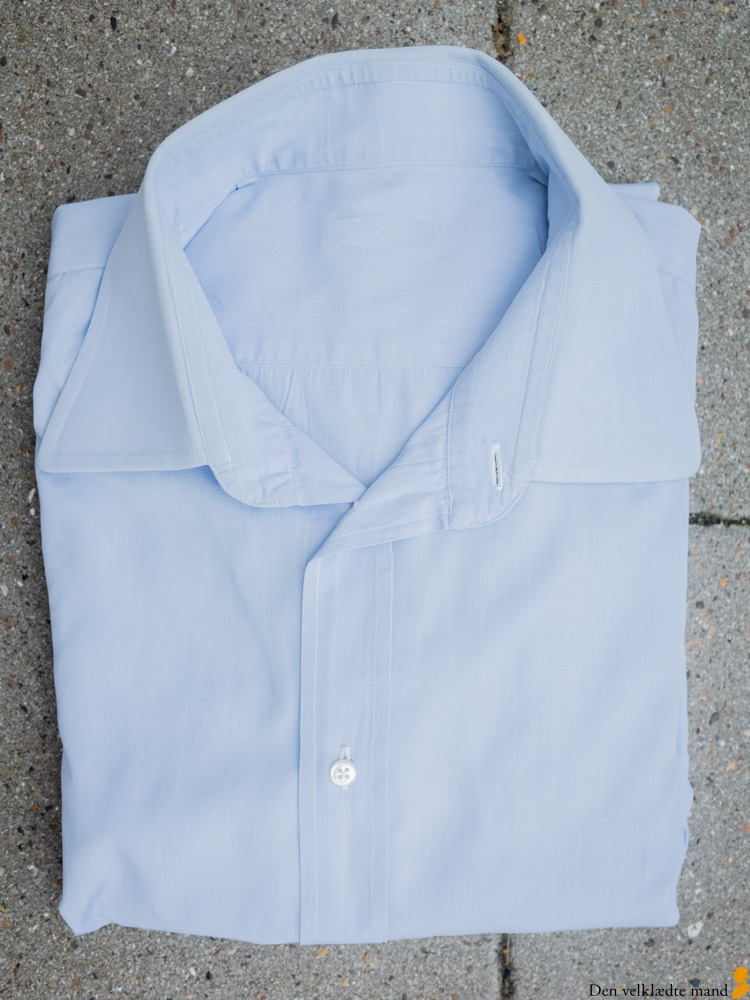 klassiske skjorter til mænd - lyseblå, business