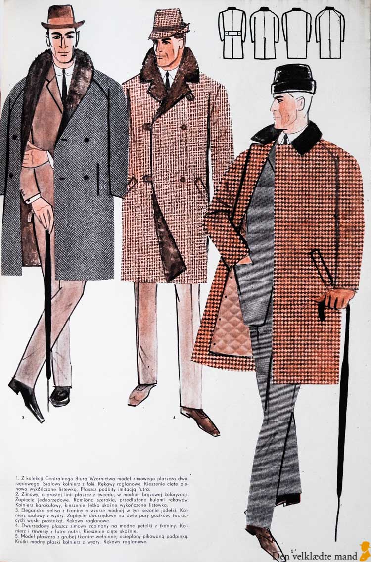 elegante mænd 1965 herremodemagasiner