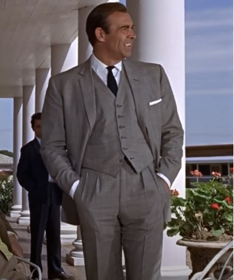 sean connery som james bond jakkesæt