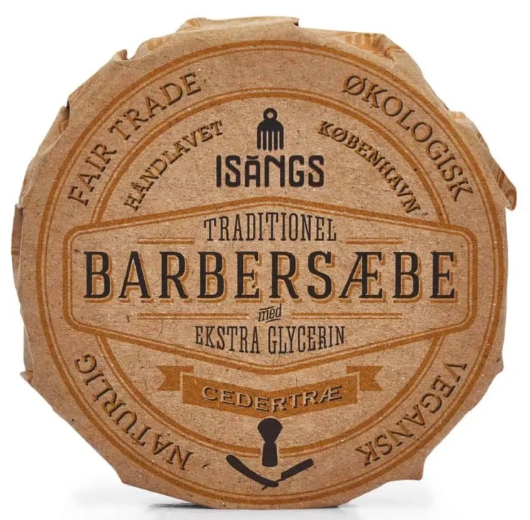 barbersæbe til traditionel skraber